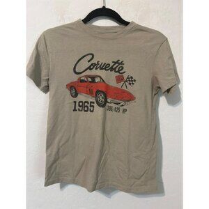 GM Licensed Boys 1965 Corvette T Shirt SS Sz Boys Small